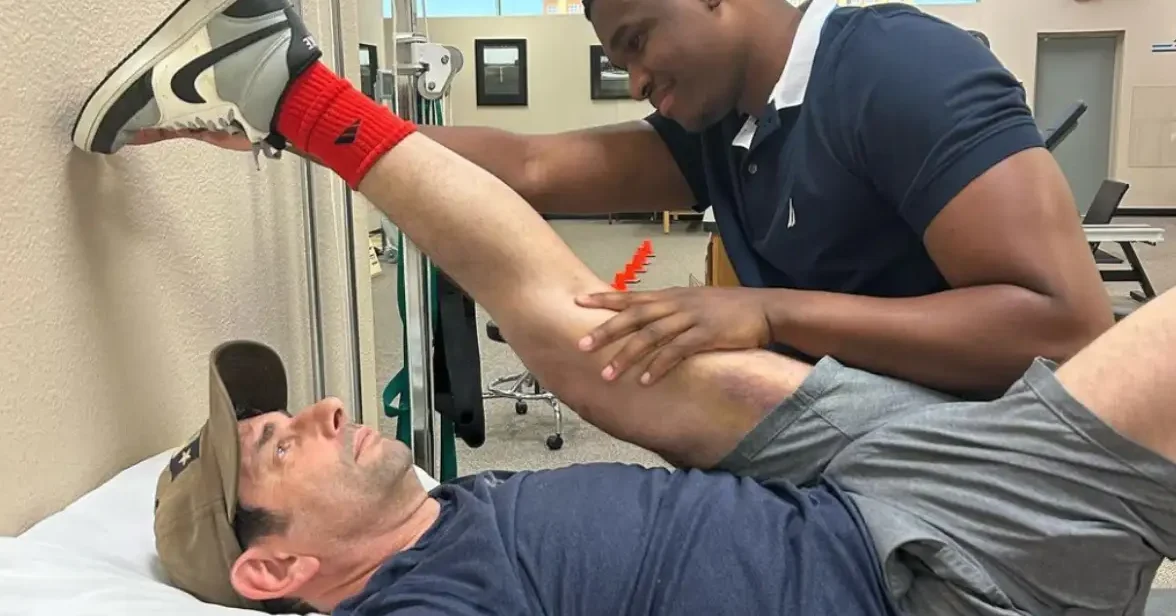 Gifts For Physical Therapy Students 2024 You Need To Know 4 young physical therapy student treating an older man