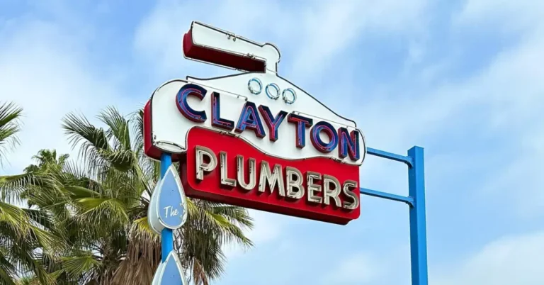 Plumber neon sign
